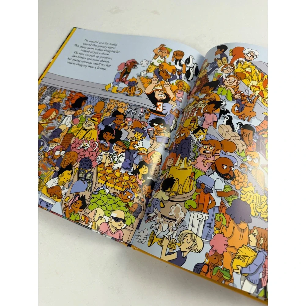 Find the Farter Search and Find Activity Book Sourcebooks Wonderland Hardcover